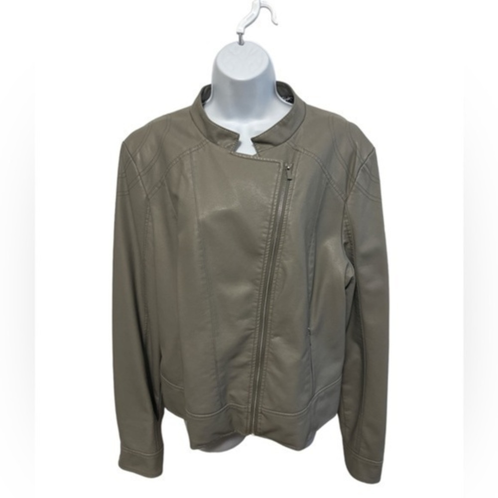 Black Rivet moto jacket‎ size XXL​​​